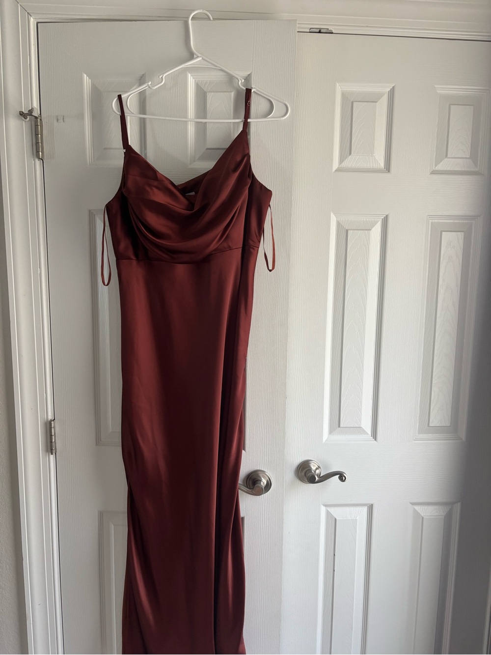 Revelry Skye Satin Bridesmaids Dress